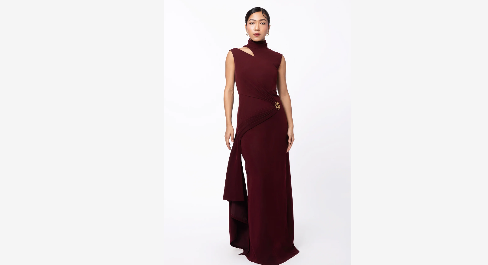 BLAZE DRESS - DEEP RED: A BOLD CHOICE FOR SPECIAL OCCASIONS