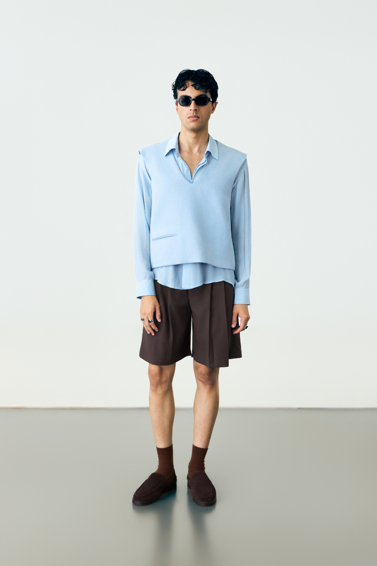 MIST VEST - ICY BLUE