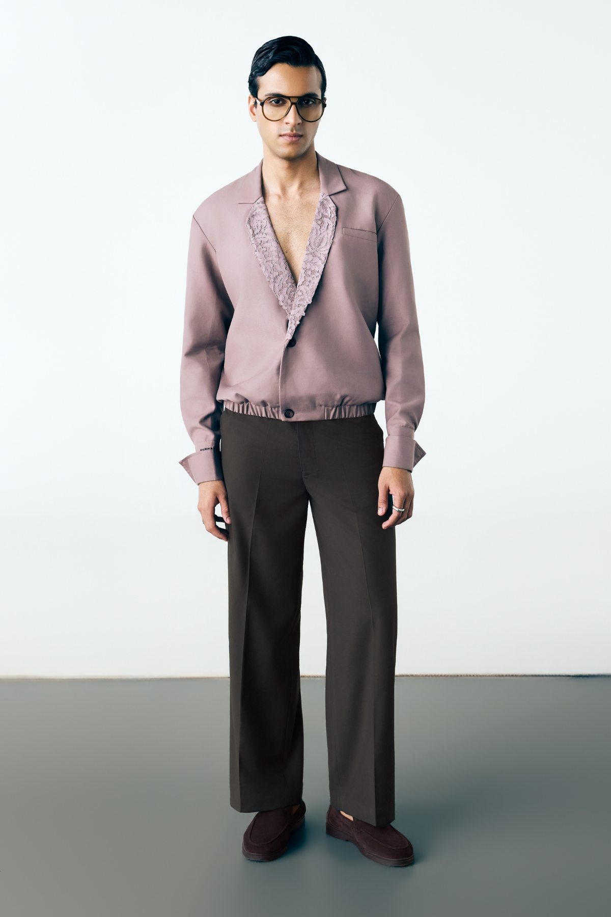 MOSS JACKET - MAUVE