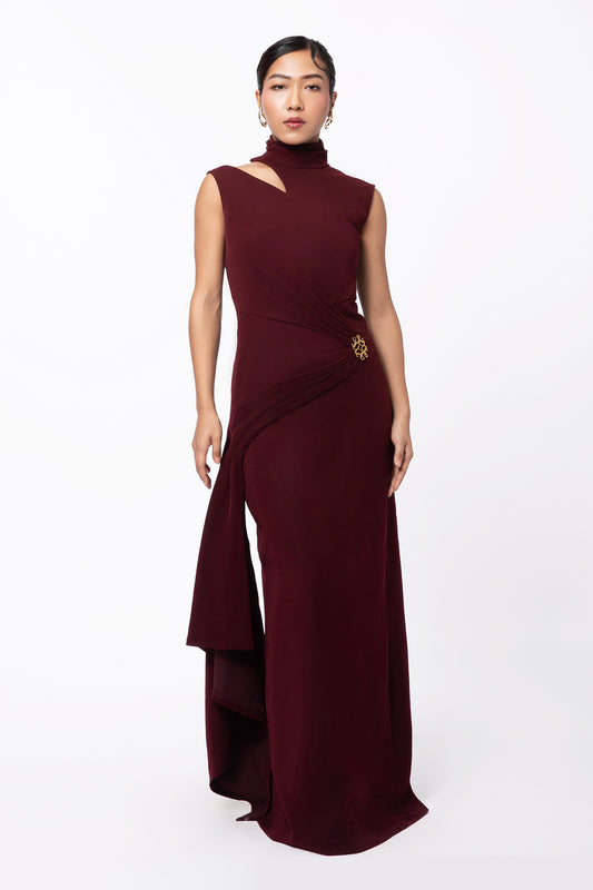 Blaze Dress - Deep Red