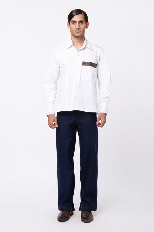 Fallow Oversized Shirt - White
