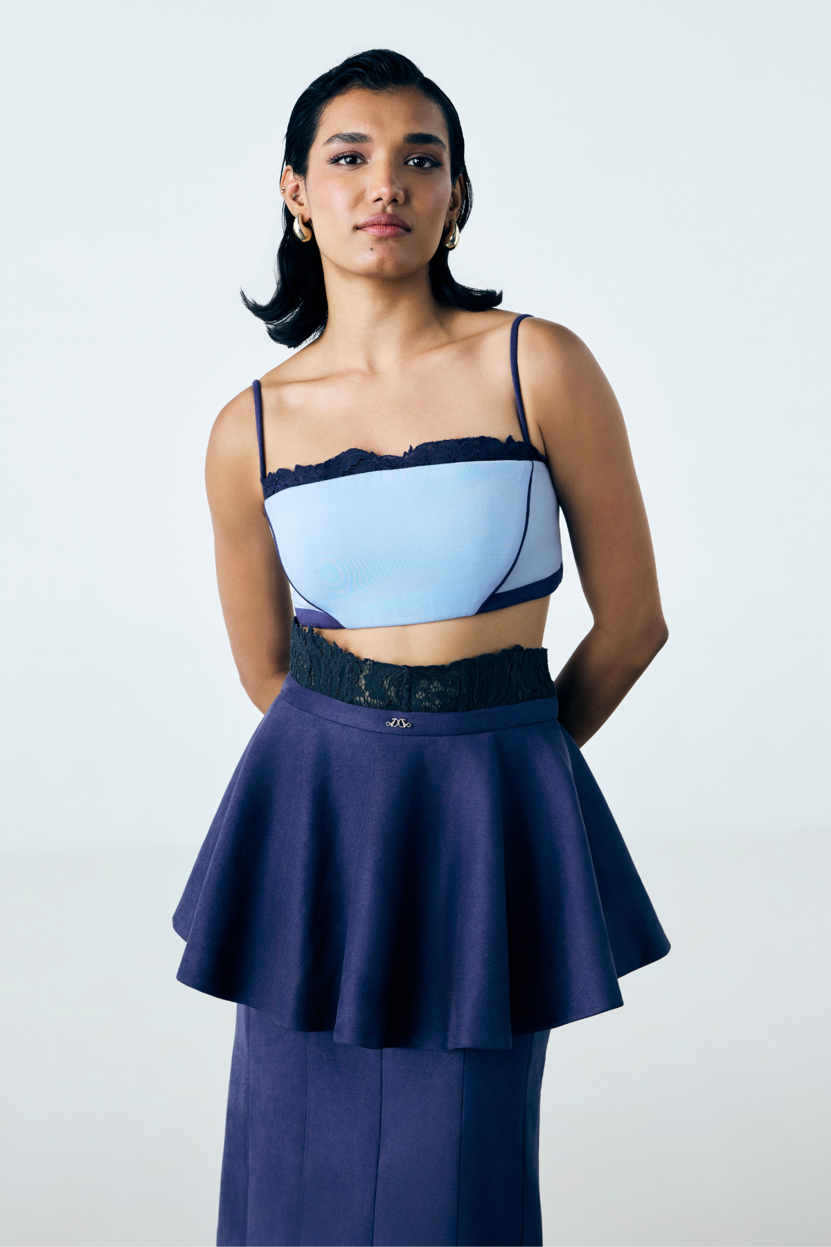 FLOAT BRALETTE - BABY BLUE