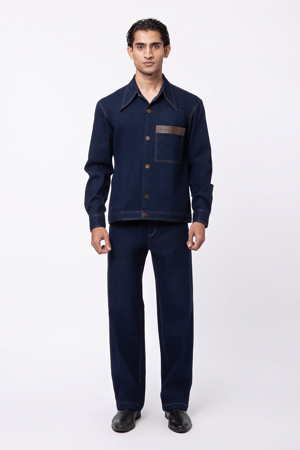 Echo Short Jacket - Navy Blue