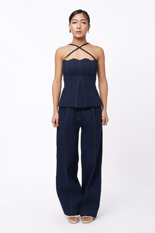 Wave Barrel Jeans - Navy Blue