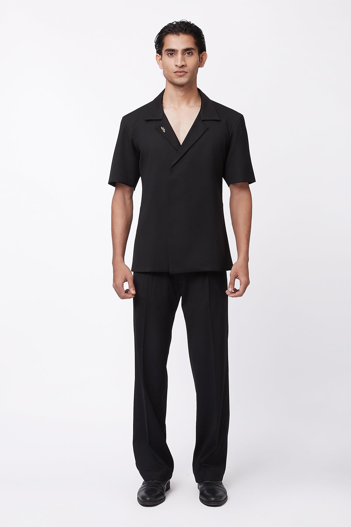 Reed Relaxed Trousers - Black