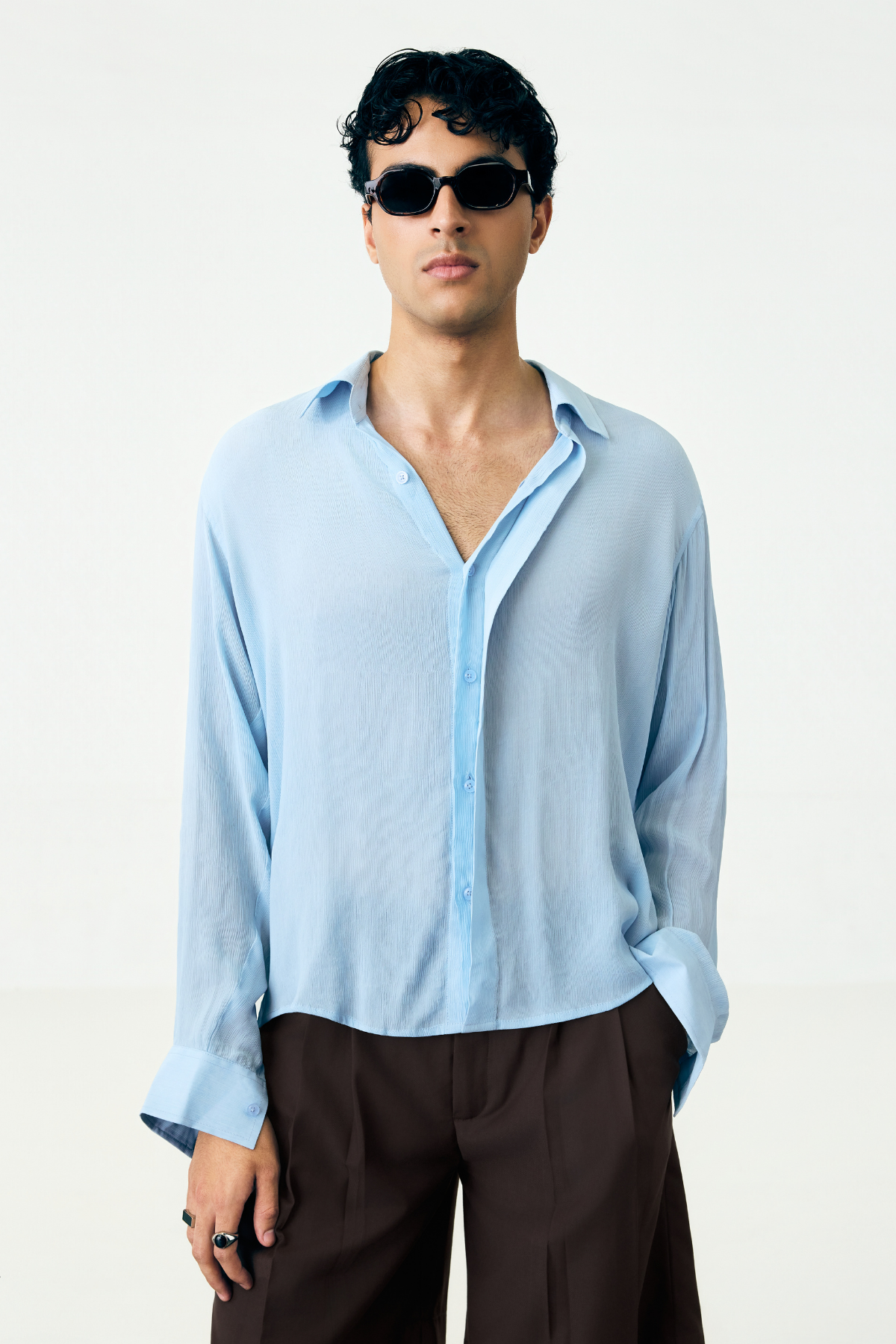 MIST SHIRT - ICY BLUE