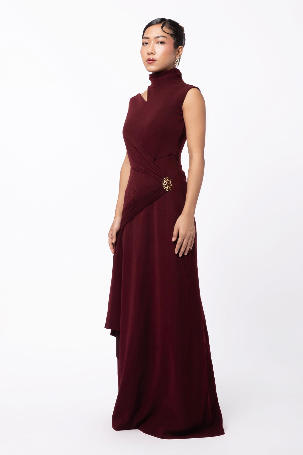 Blaze Dress - Deep Red