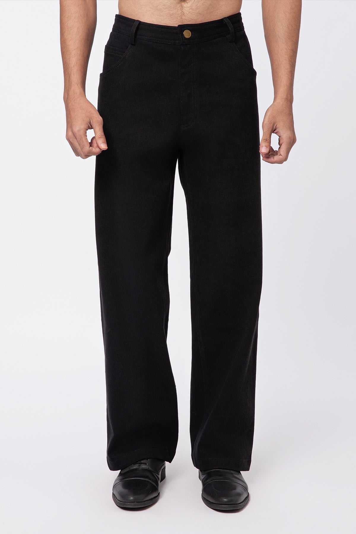 Ash Wide Jeans - Black