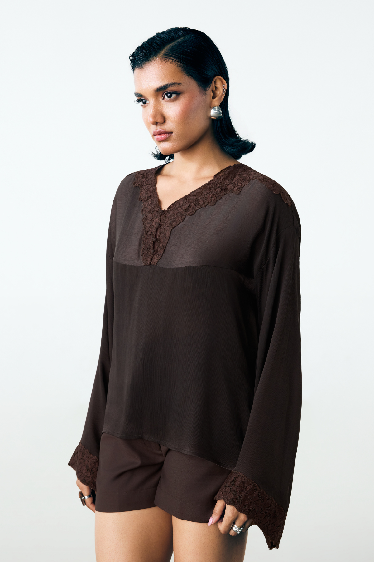 DRIFT TOP - DEEP BROWN