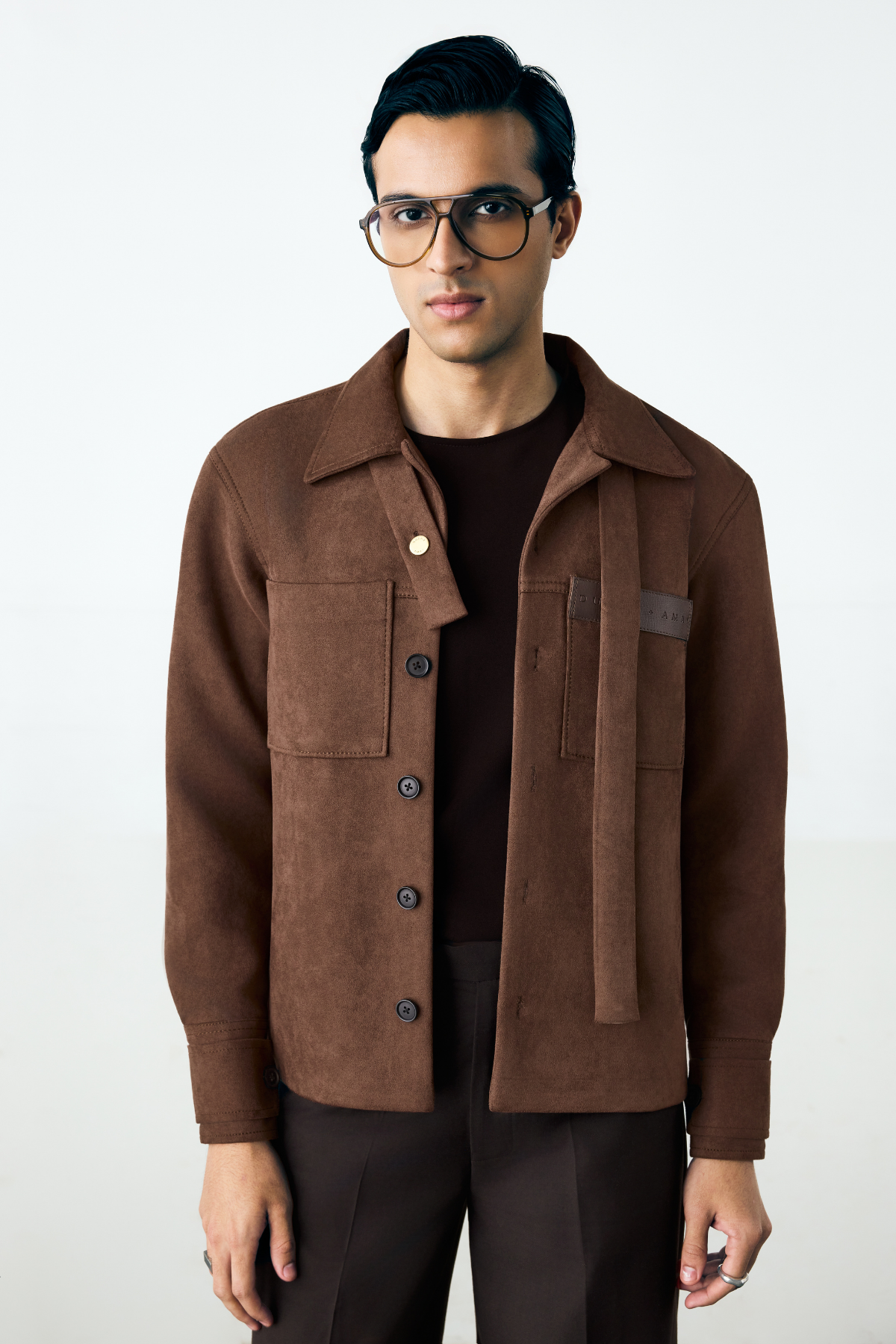 SHIFT JACKET - ESPRESSO BROWN