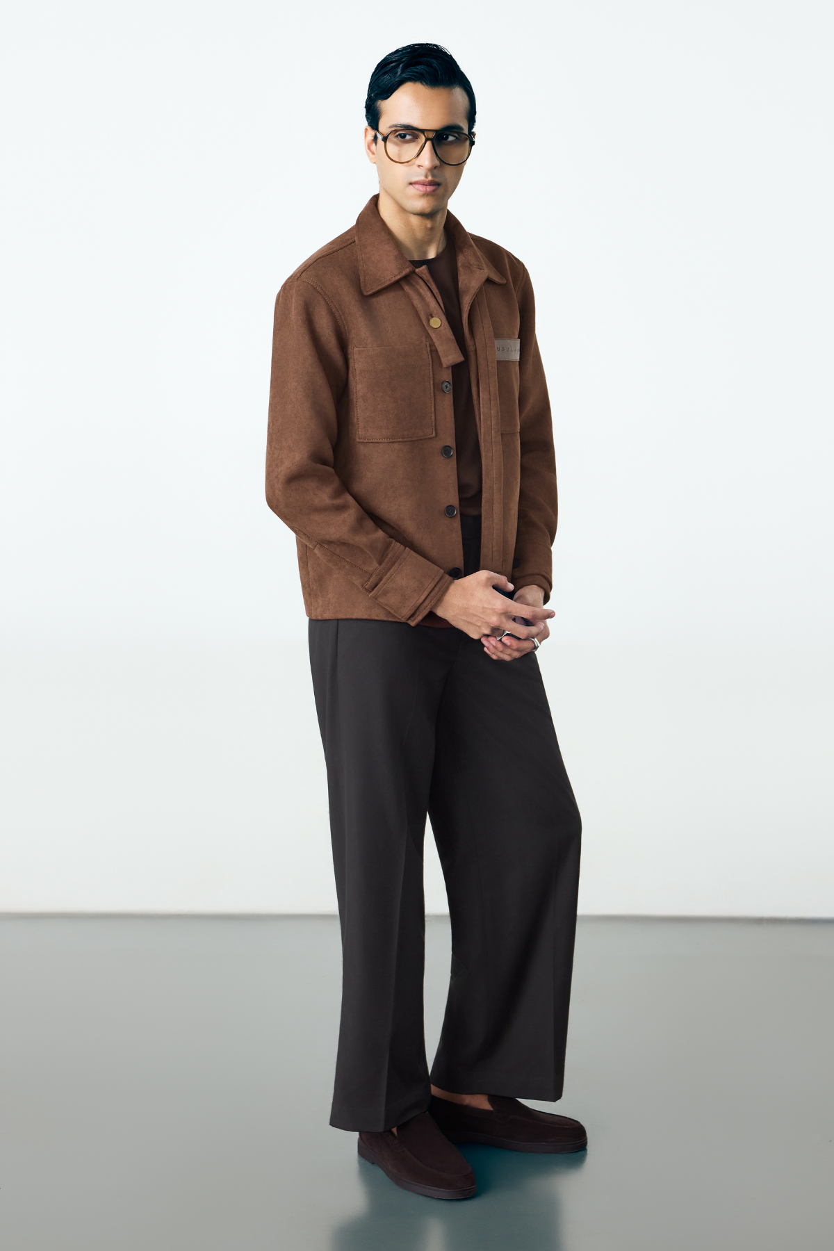 SHIFT JACKET - ESPRESSO BROWN