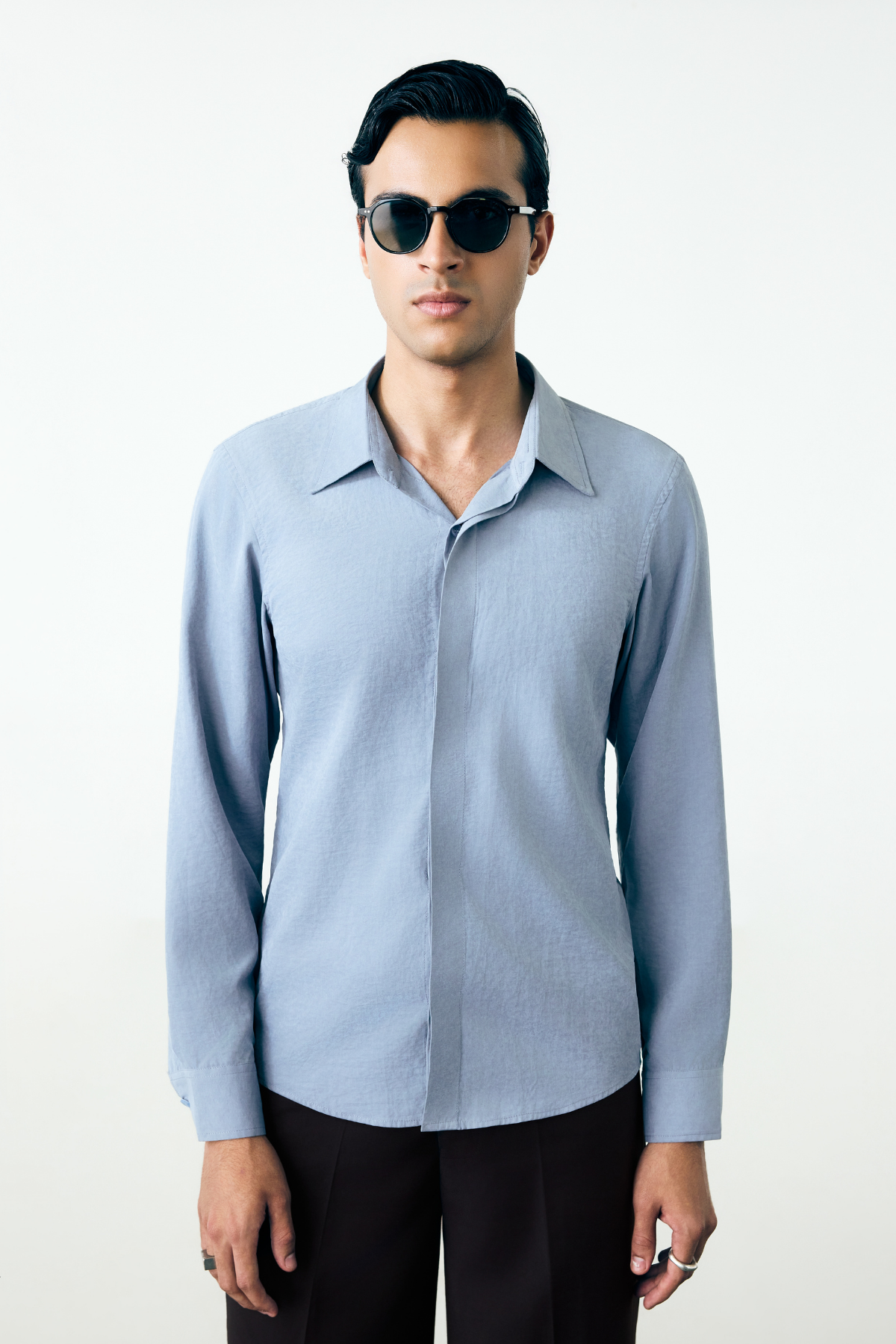 MUTED SHIRT - ICY BLUE