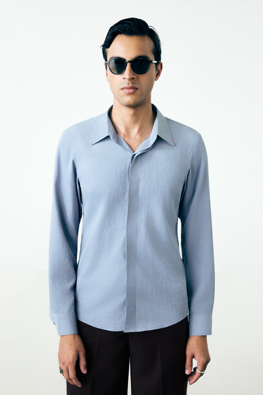 MUTED SHIRT - ICY BLUE