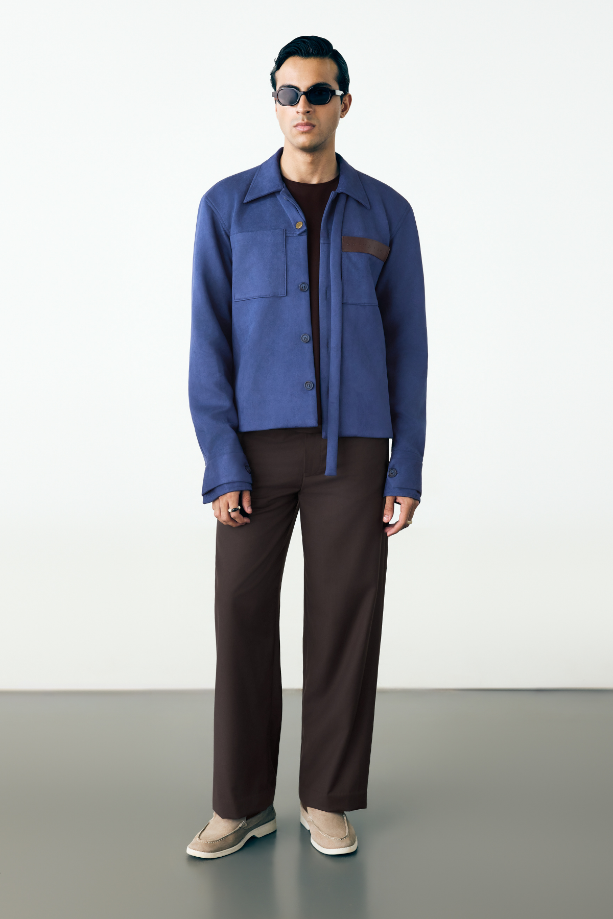 SHIFT JACKET - MIDNIGHT BLUE