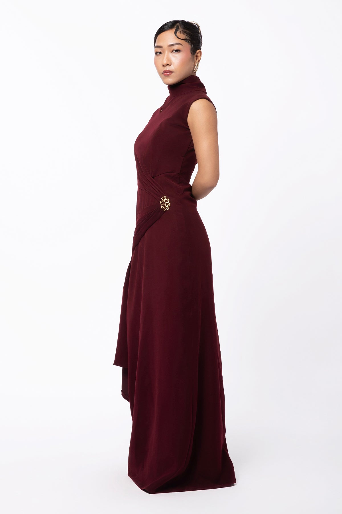 Blaze Dress - Deep Red