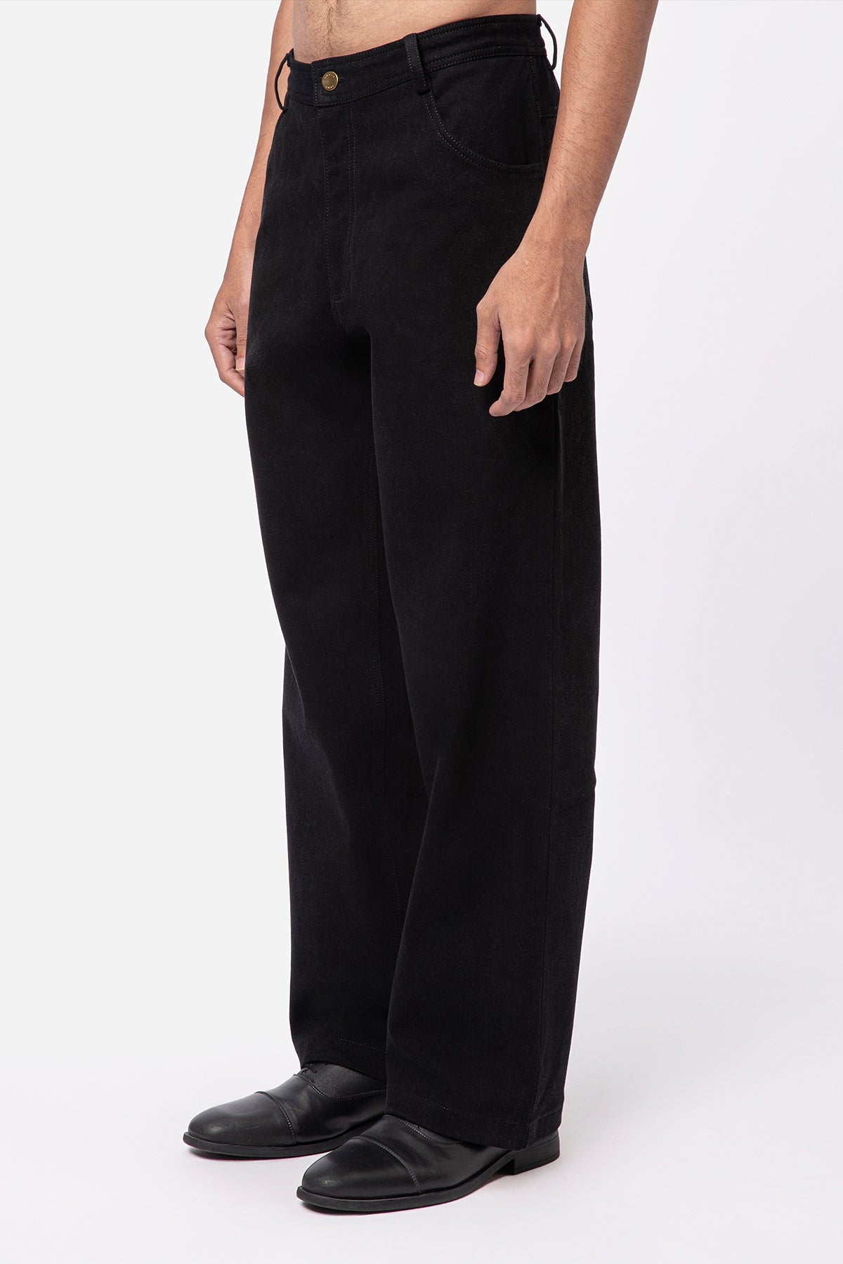 Ash Wide Jeans - Black