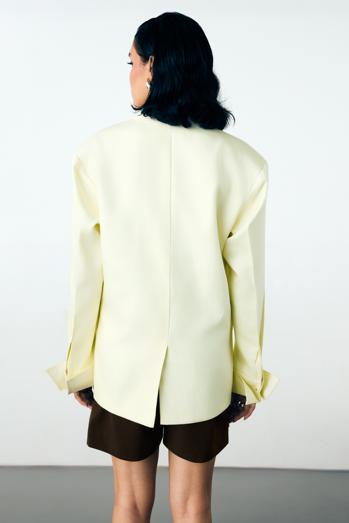 FORMED TAILORED BLAZER - BUTTERYELLOW