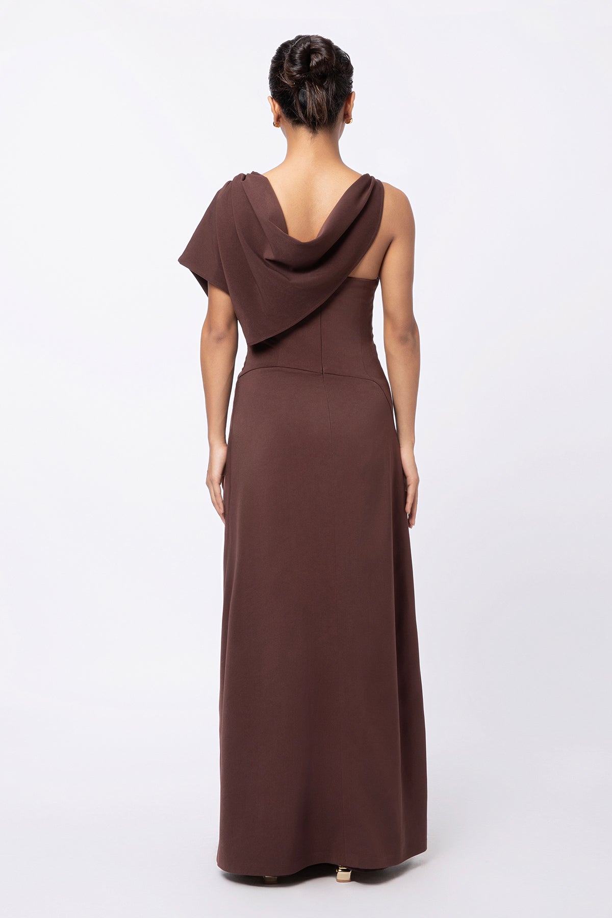Flow Dress - Brown