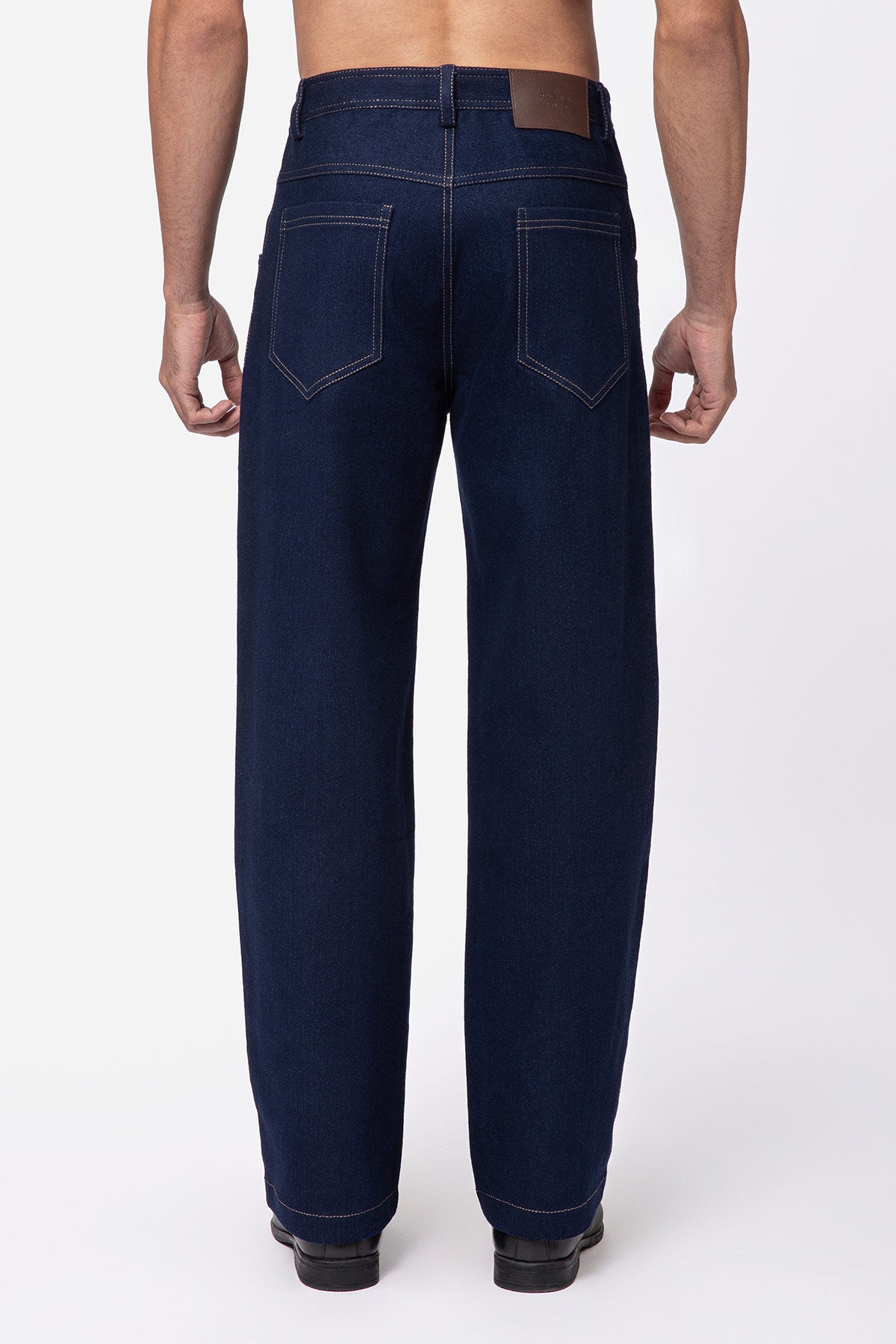 Echo Straight Jeans - Navy Blue