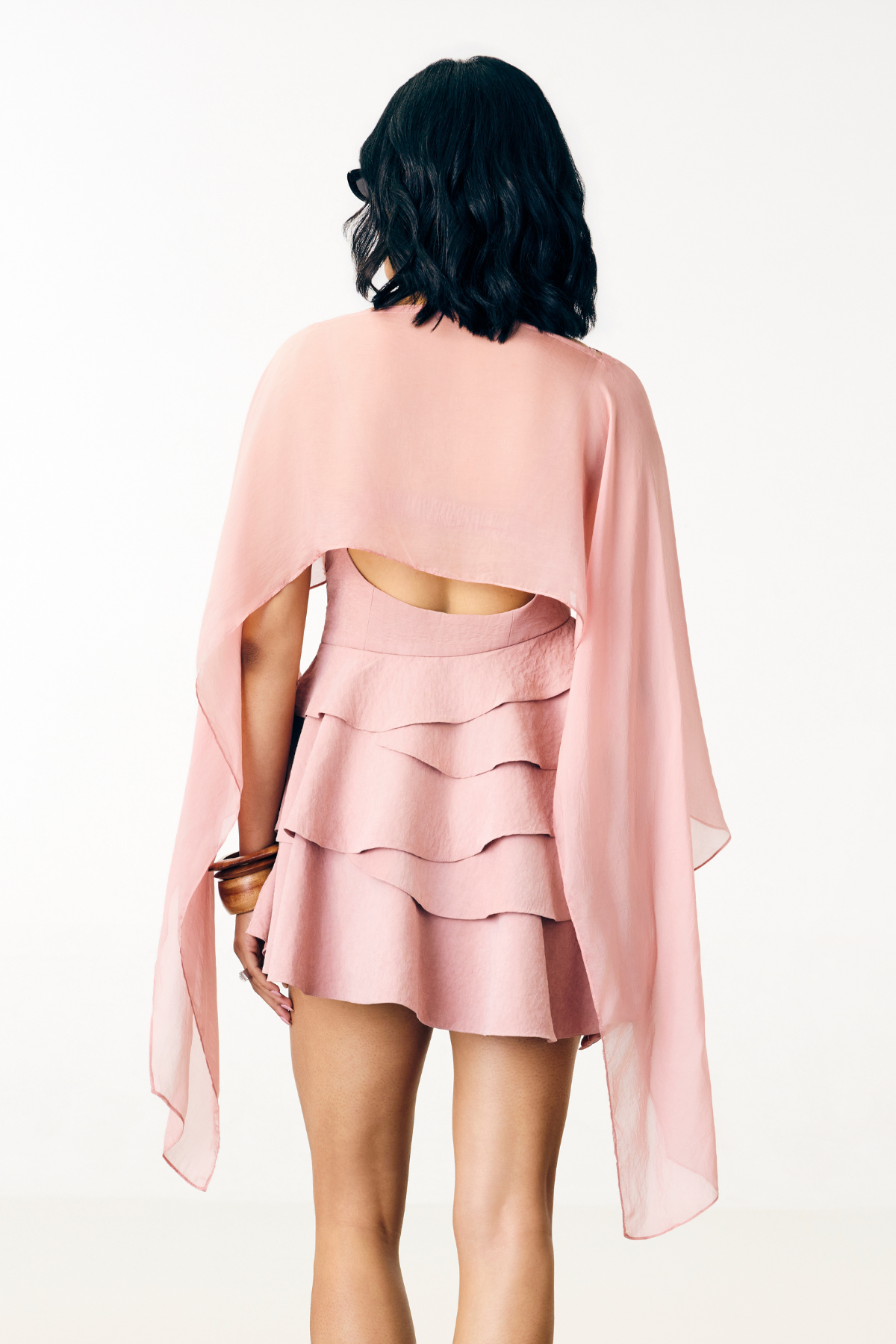 PETAL DRESS - BLUSH PINK
