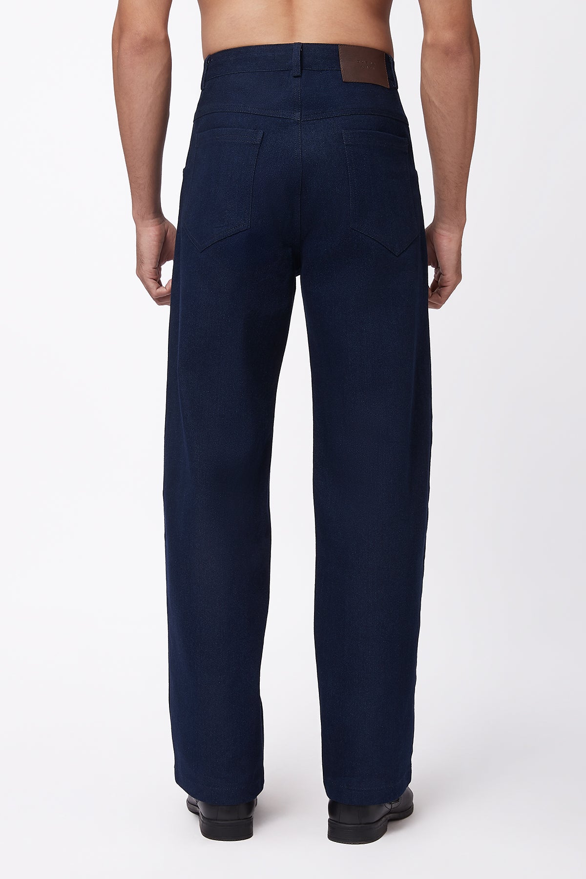 Tide Straight Jeans - Navy Blue