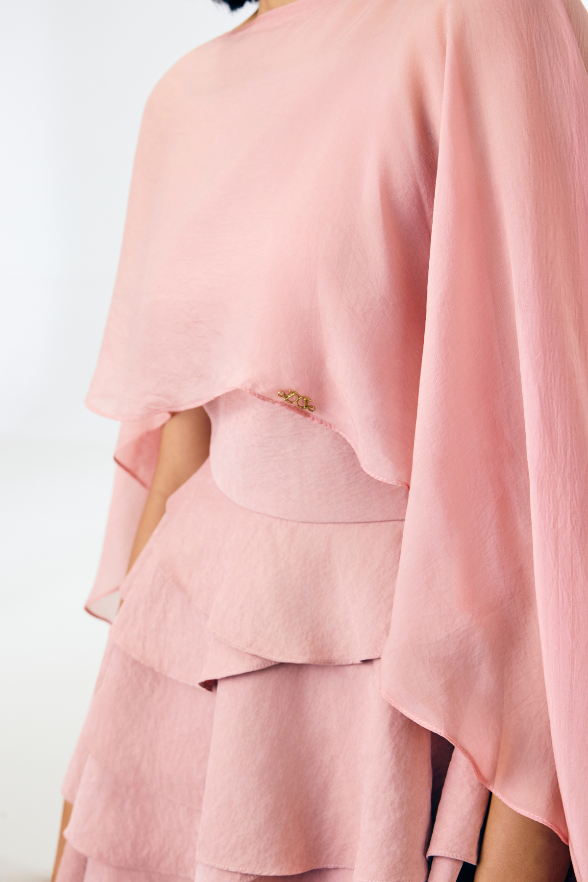 PETAL DRESS - BLUSH PINK