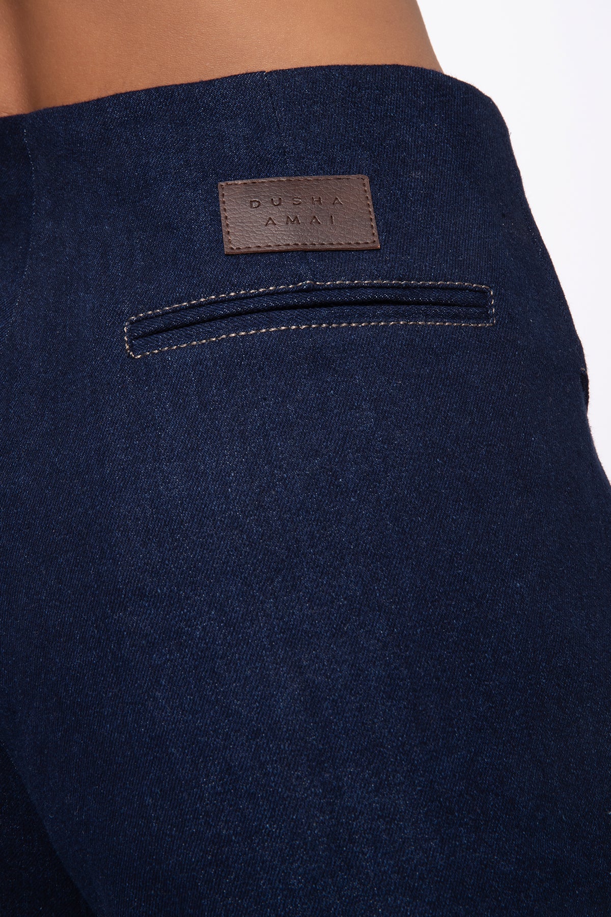 Fade Mini Shorts - Navy Blue