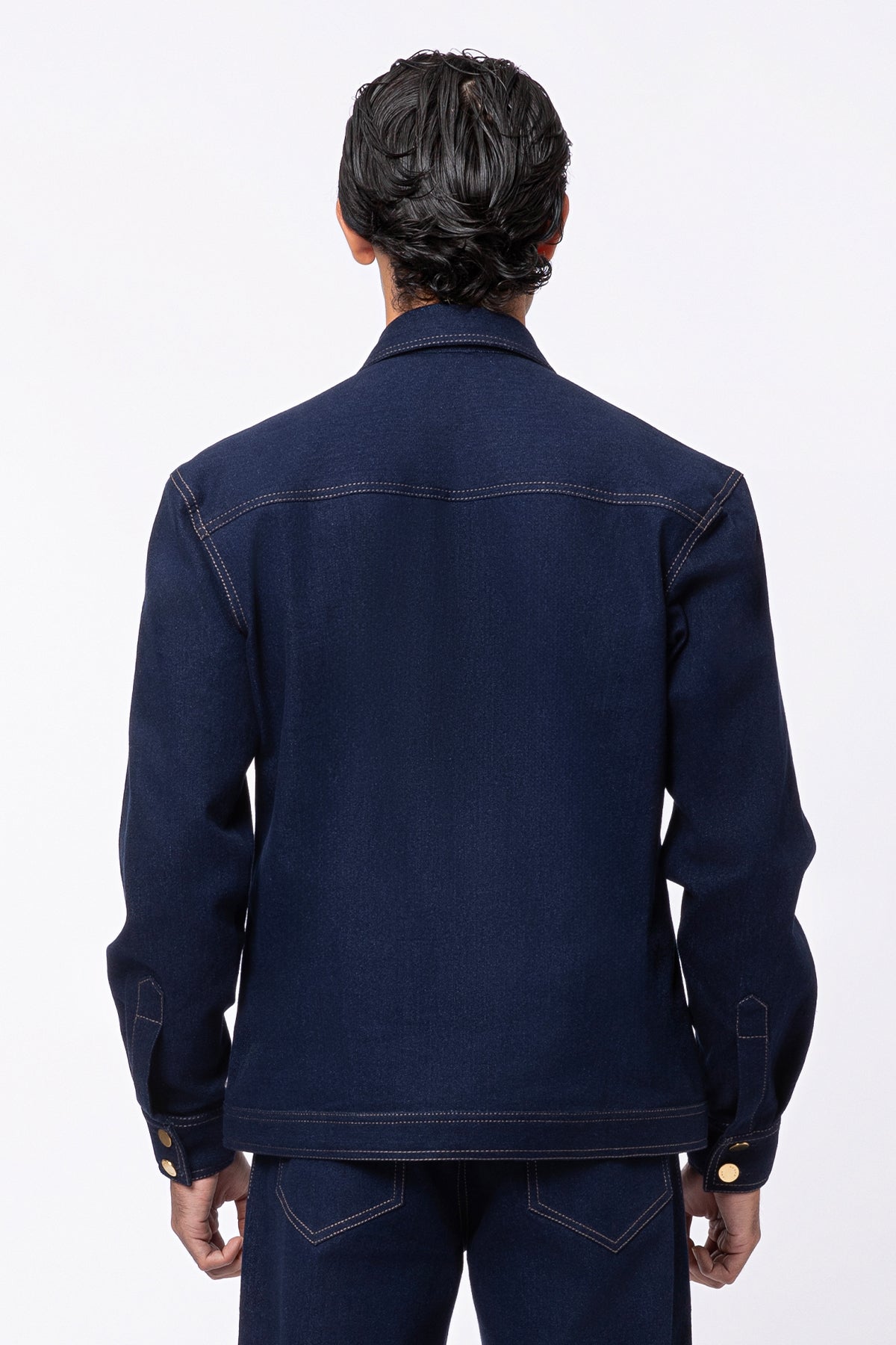 Echo Short Jacket - Navy Blue
