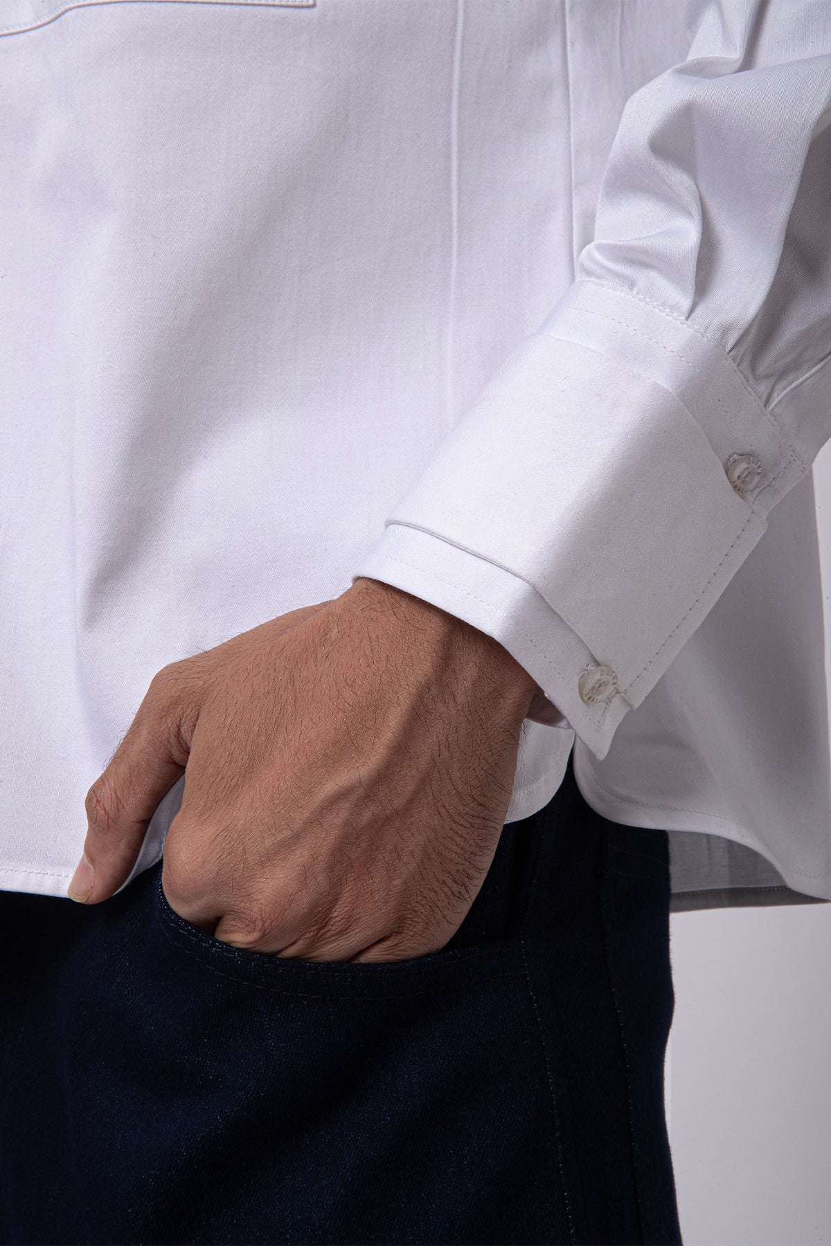 Fallow Oversized Shirt - White