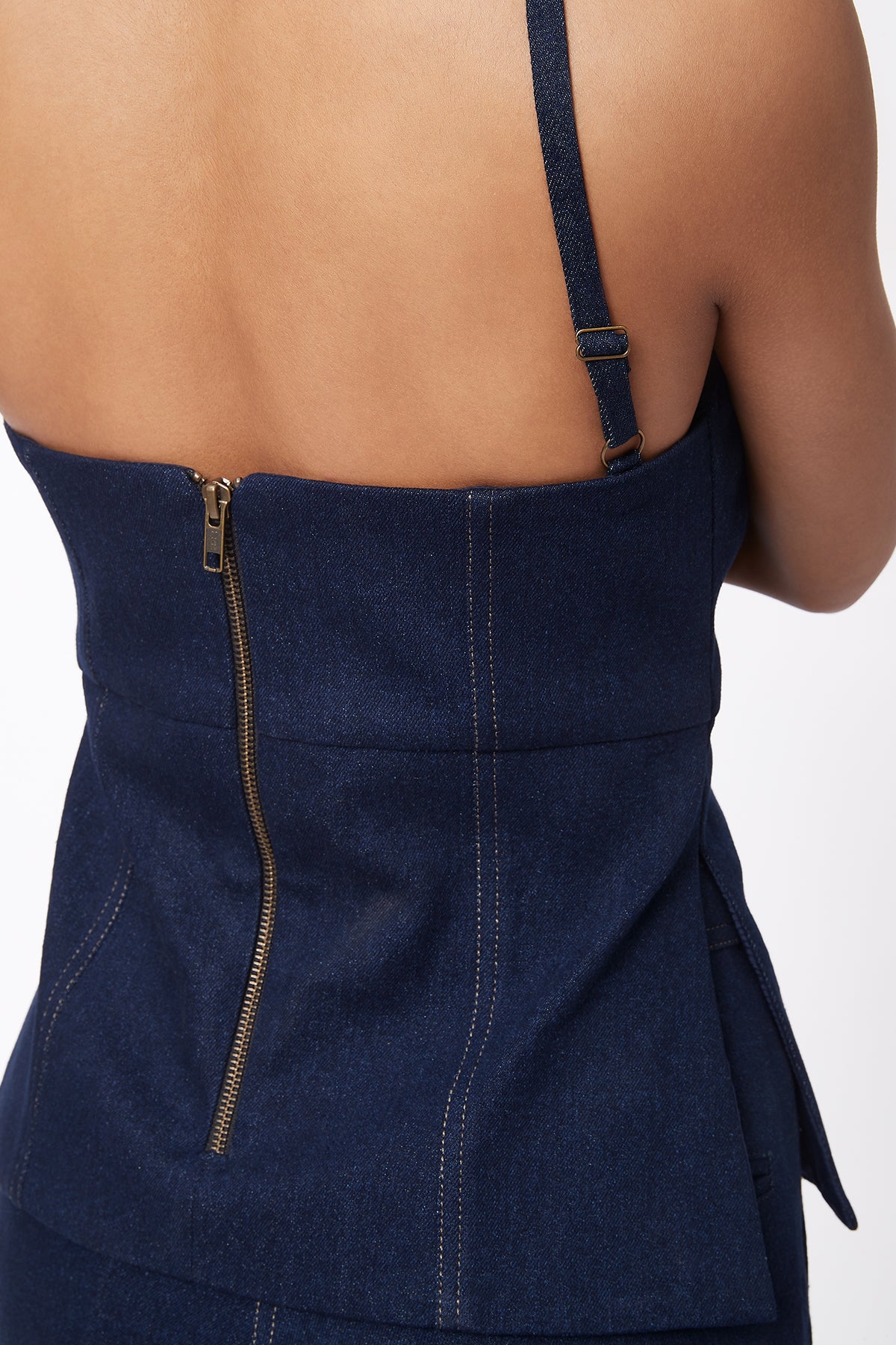 Wave Top - Navy Blue