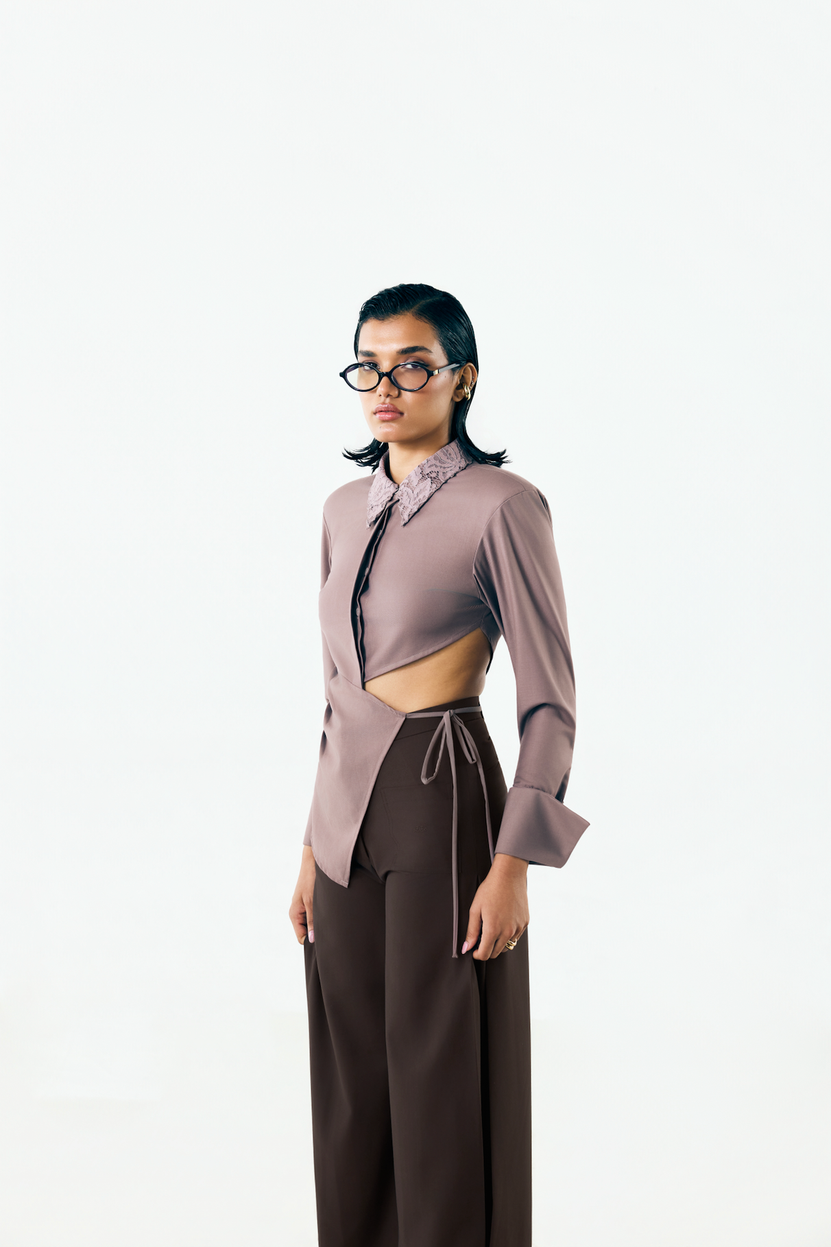 HIGH & LOW SET - MAUVE