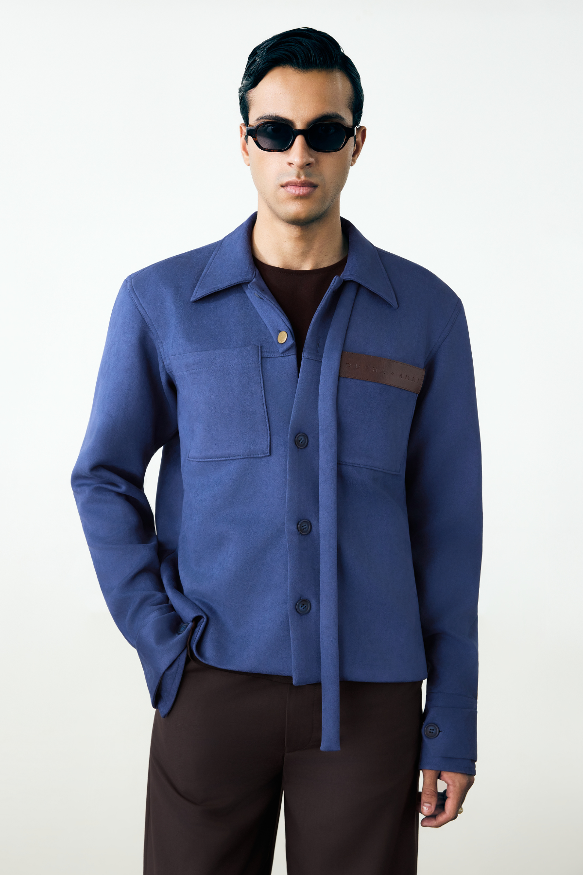 SHIFT JACKET - MIDNIGHT BLUE