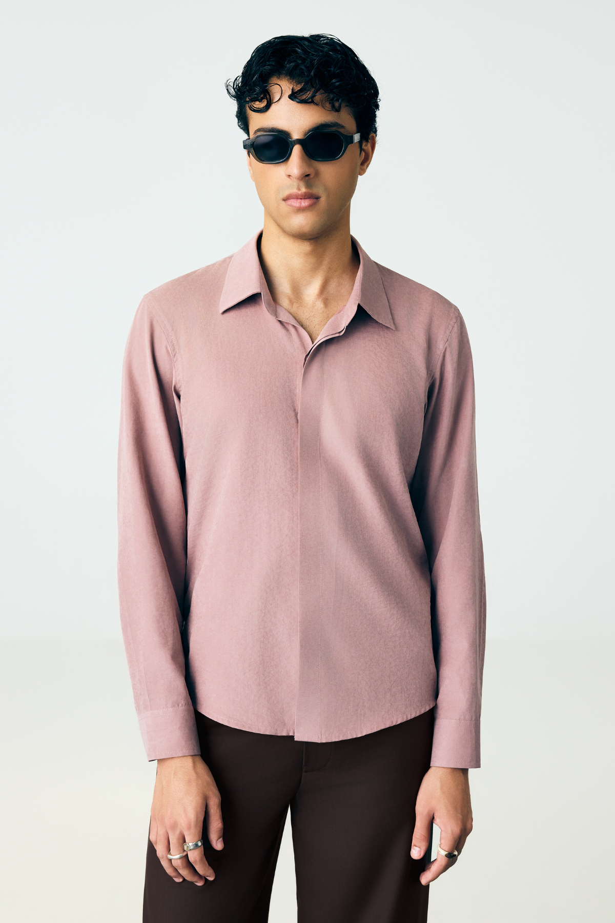 MUTED SHIRT - BLUSH PINK