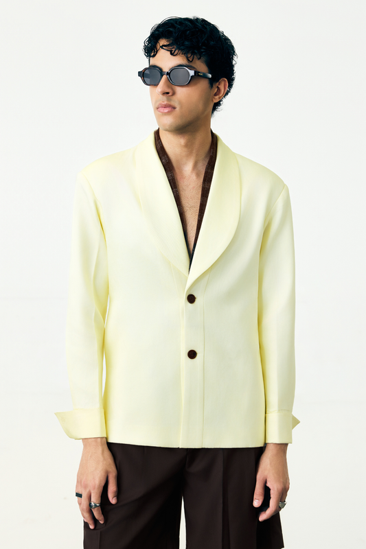 FORM BLAZER - BUTTERYELLOW