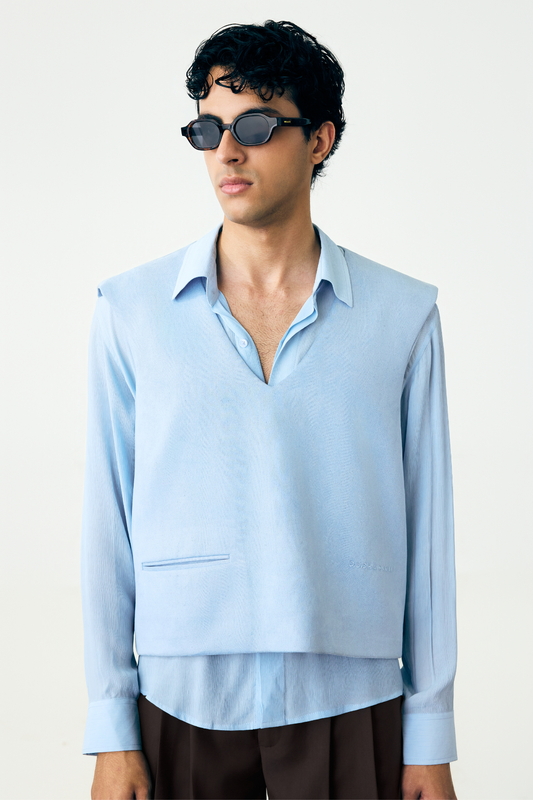 MIST VEST - ICY BLUE