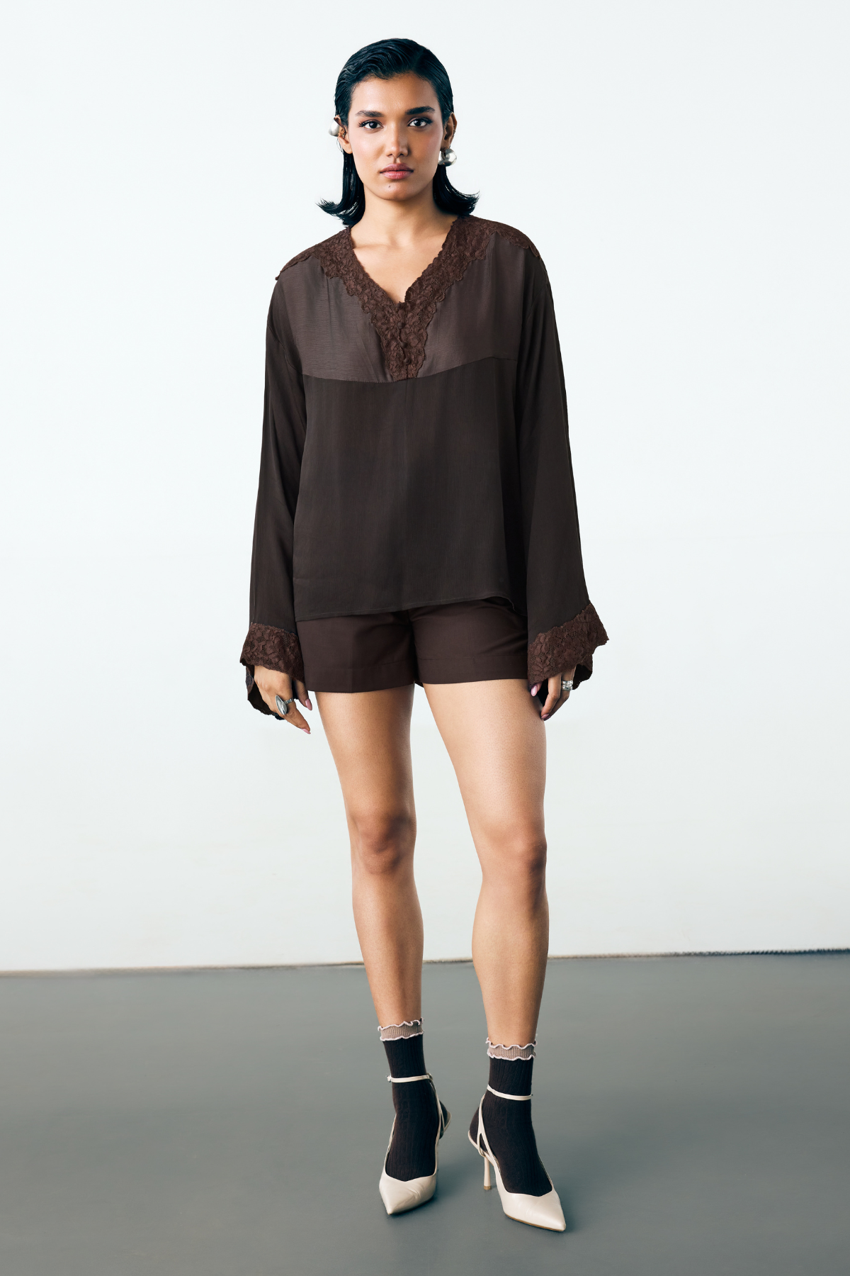 DRIFT TOP - DEEP BROWN