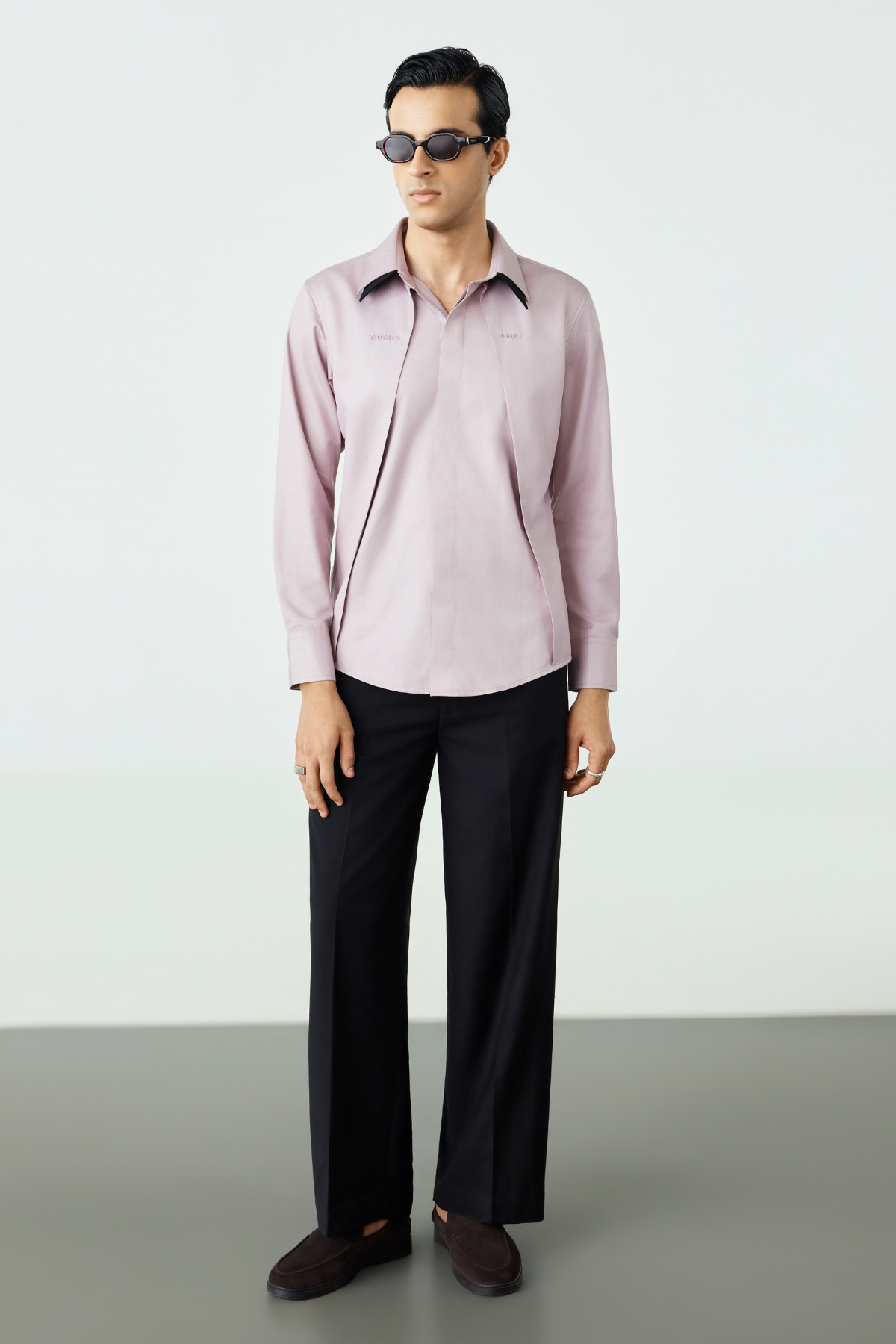 DEPTH SET - MAUVE & BLACK
